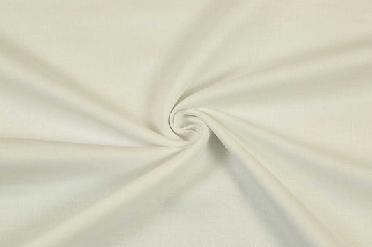 White Linen Suiting Fabric
