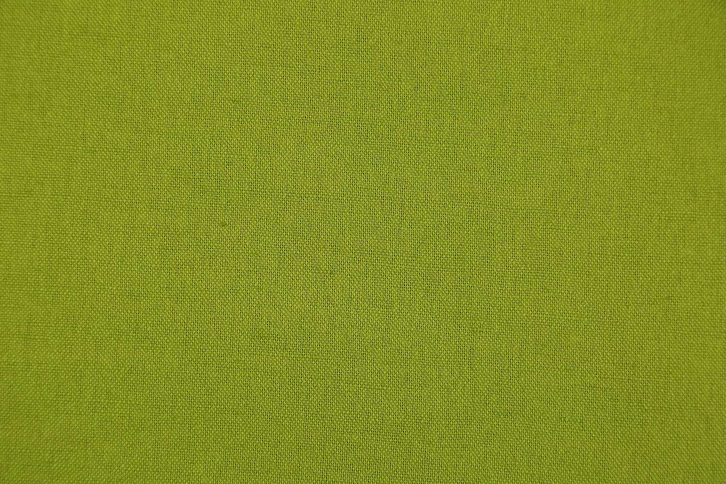Green Cotton Linen Dyed Fabric