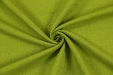 Green Cotton Linen Dyed Fabric