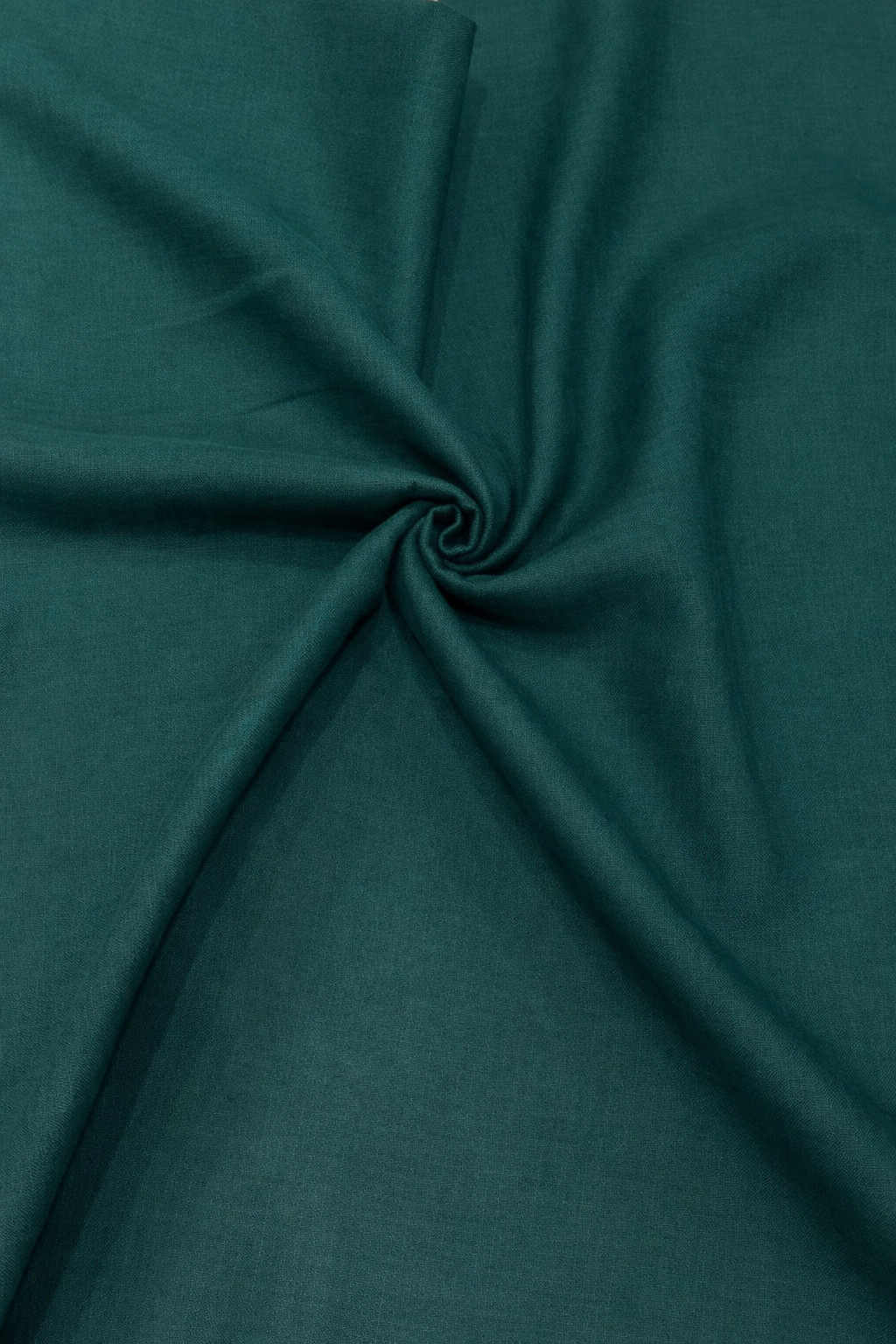100% Pure Linen Plain Shirting Fabric – Deep Teal