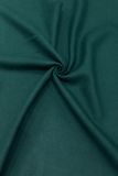 100% Pure Linen Plain Shirting Fabric – Deep Teal