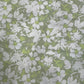 Cotton-Linen Printed Fabric – Floral Green