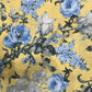 Cotton-Linen Printed Fabric – Yellow Floral