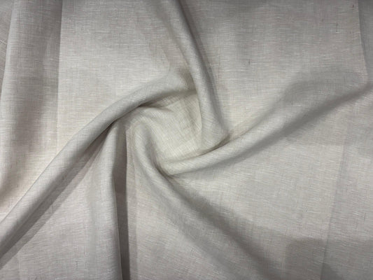 Linen 100% Plain Fabric – Light Grey