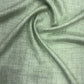 100% Linen Fabric – Pastel Green with Subtle Checks
