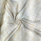 Ivory White Floral Embroidered Linen Fabric | Premium Designer Thread Work Dress Material
