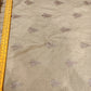 Beige Linen Fabric with Leaf Embroidery | Premium Designer Embroidered Dress Material