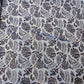 Blue Butterfly & Botanical Linen Print Fabric