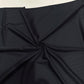 Italian Suiting Fabric – Black with Fine Pinstripes