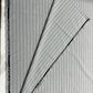 Italian Suiting Fabric – Light Grey with Bold Pinstripes
