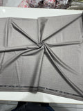 Italian Suiting Fabric – Light Beige with Pinstripes
