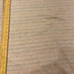100% Pure Linen Stripe Fabric – Beige with Subtle Multi-Tone Lines