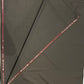 Italian Wool Suiting Fabric – Dark Brown Pinstripe