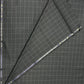 Italian Wool Suiting Fabric – Black Windowpane Check