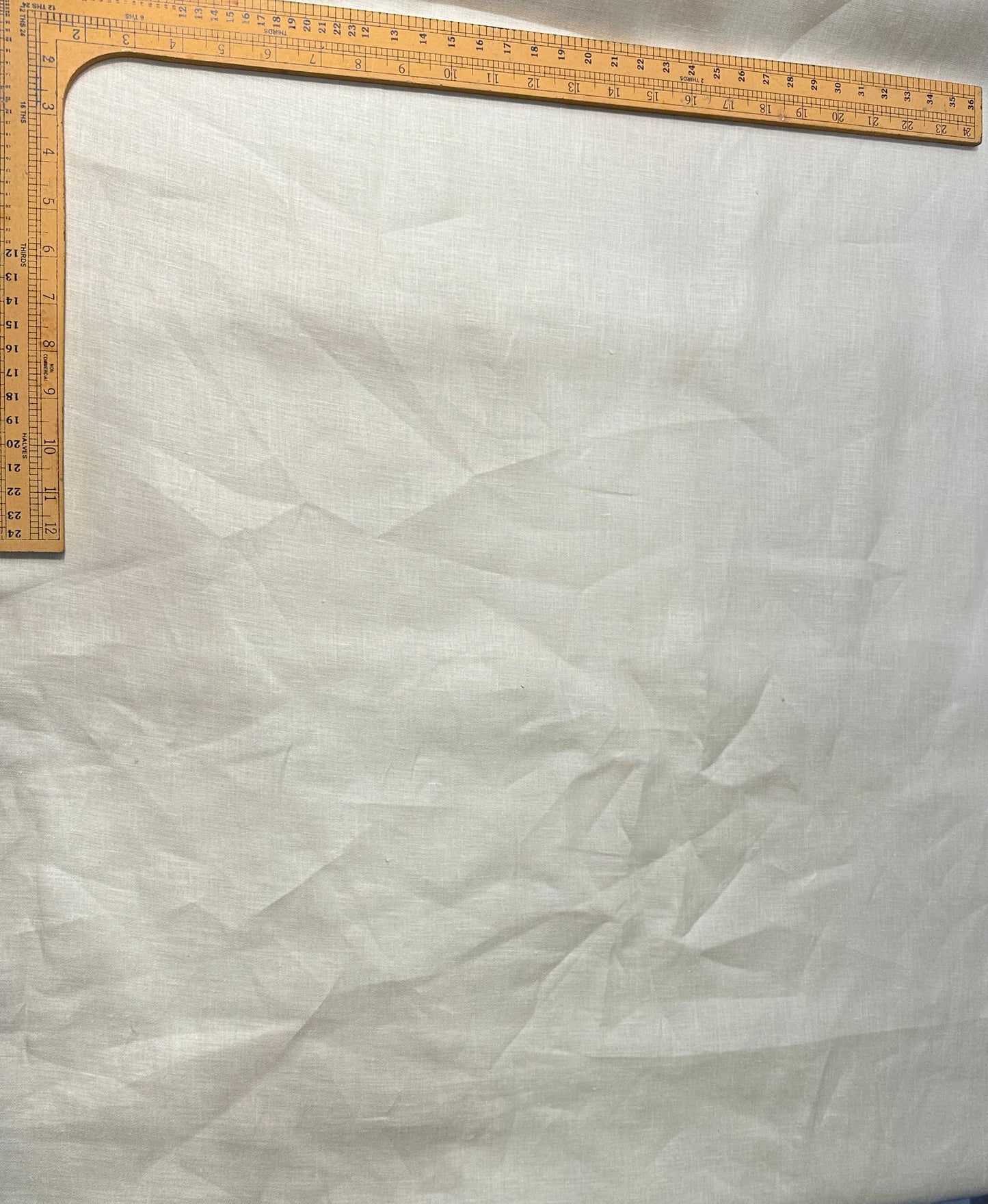 100% शुद्ध लिनन सूटिंग फ़ैब्रिक - क्लासिक बेज