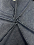 100% Linen Suiting Fabric – Classic Slate Blue