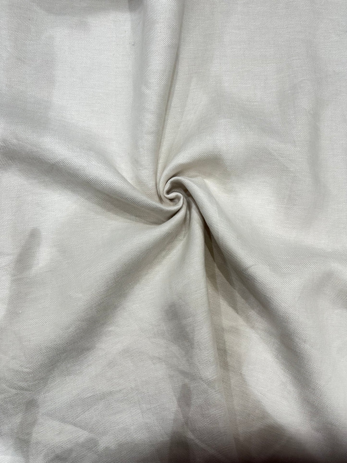 100% Linen Suiting Fabric – Classic White