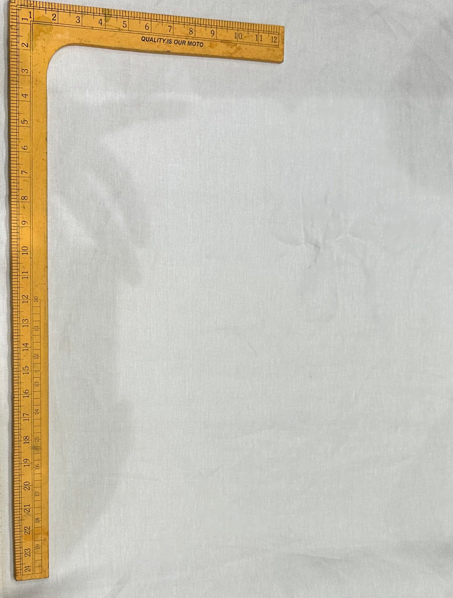 100% Linen Suiting Fabric – Classic White