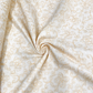 Ivory White Floral Embroidered Linen Fabric | Premium Designer Thread Work Dress Material
