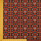 Rani Pink Linen Embroidery Fabric with Teal Floral Vine Design | Premium Designer Dress Material